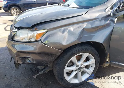 2012 Lexus Rx 350 z USA, uszkodzony, nr VIN 2T2ZK1BA2CC066441